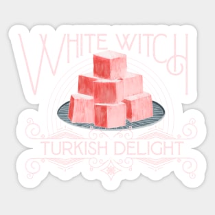 White Witch Turkish Delight Sticker
